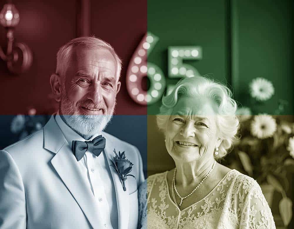 Du betrachtest gerade Eiserne Hochzeit – 65 Jahre verheiratet feiern