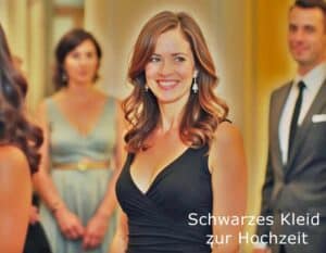 Mehr über den Artikel erfahren Kann man schwarze Kleider auf einer Hochzeit tragen?