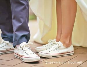Mehr über den Artikel erfahren Kann man auf einer Hochzeit Sneaker tragen?