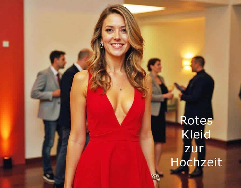Du betrachtest gerade Kann man ein rotes Kleid auf einer Hochzeit tragen?