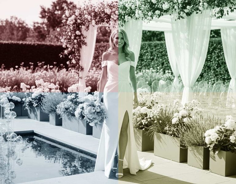 Mehr über den Artikel erfahren Welches Brautkleid für eine Gartenhochzeit?