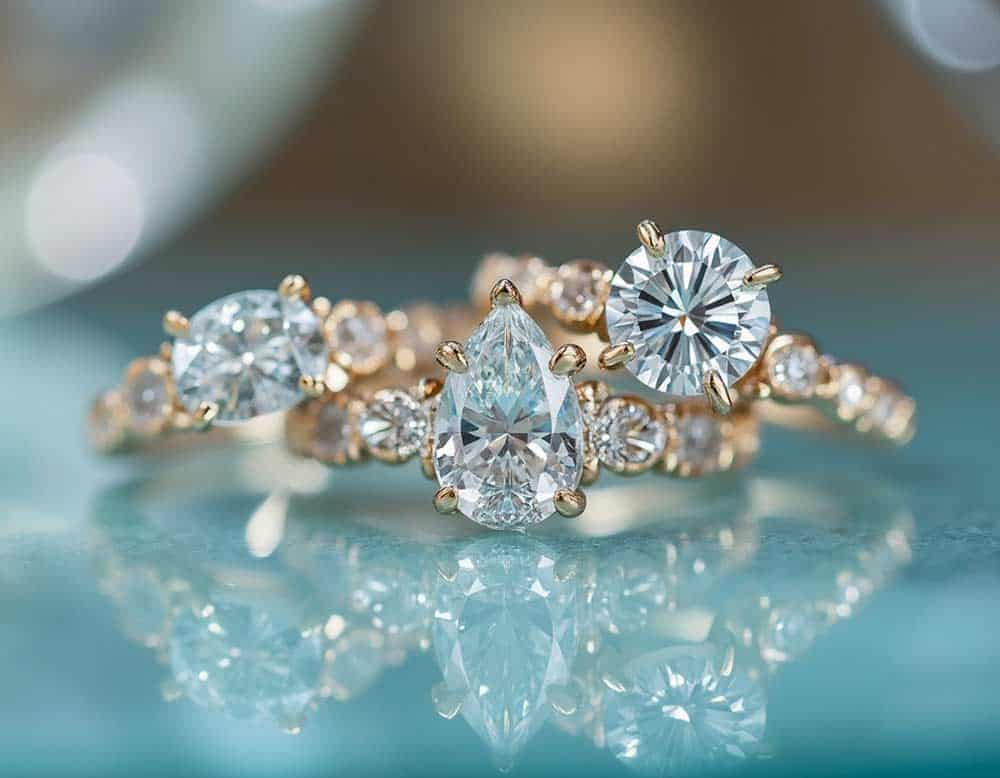 Ringe für die Braut mit Fancy Cut Diamanten