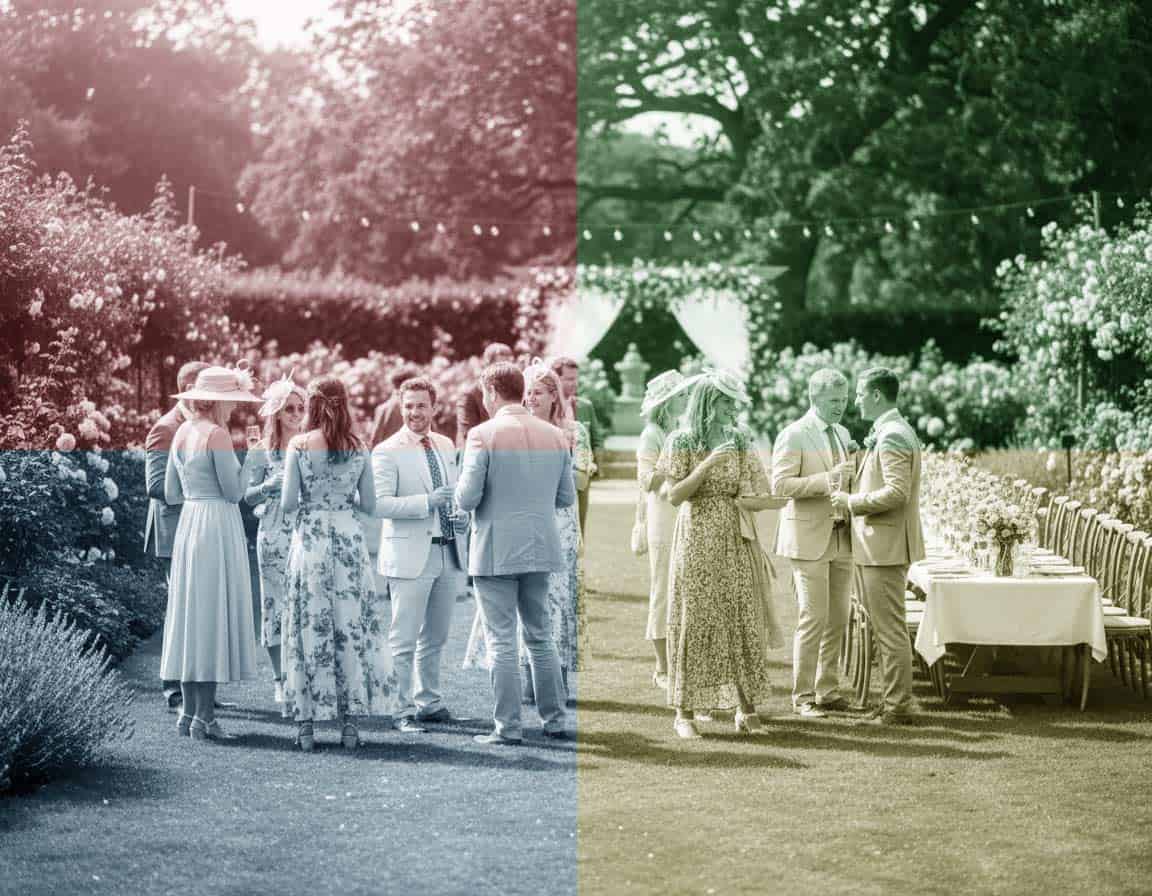 Du betrachtest gerade Dresscode für eine Gartenhochzeit