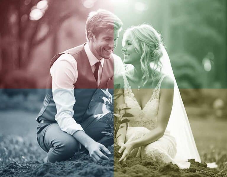 Mehr über den Artikel erfahren Gemeinsames Pflanzen eines Baumes bei der Hochzeit als Brauch