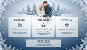 Mehr über den Artikel erfahren Planung einer Winterhochzeit