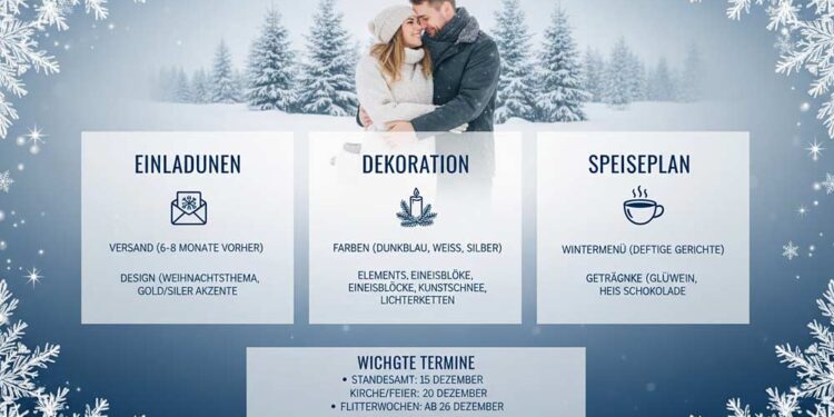 Planung einer Winterhochzeit