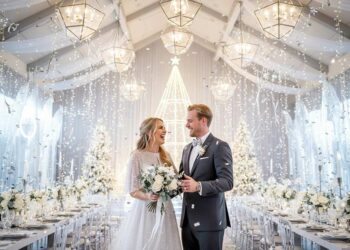 Schöne Weihnachtshochzeit durch erfolgreiche Planung genießen