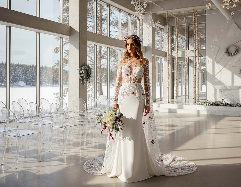 Du betrachtest gerade Weihnachtsbrautkleider für die Weihnachtsbraut