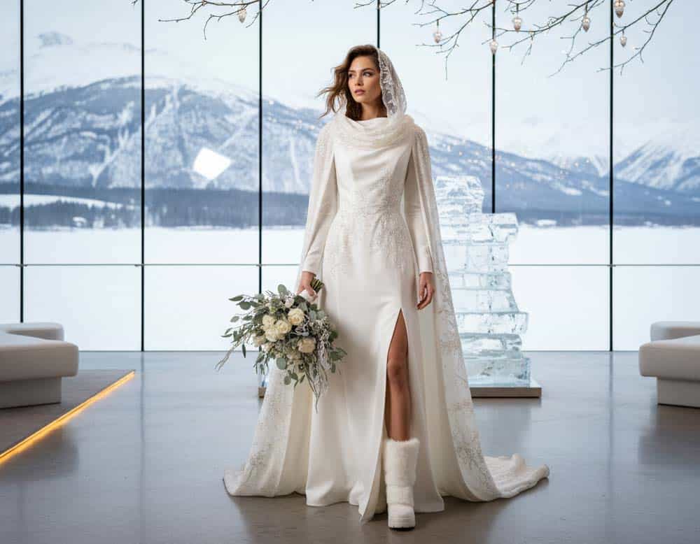 Traum-Winterbrautkleid entdecken