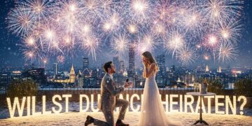 Ideen für einen Heiratsantrag zu Silvester