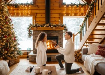 Ideen für einen Heiratsantrag zu Weihnachten