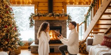 Ideen für einen Heiratsantrag zu Weihnachten