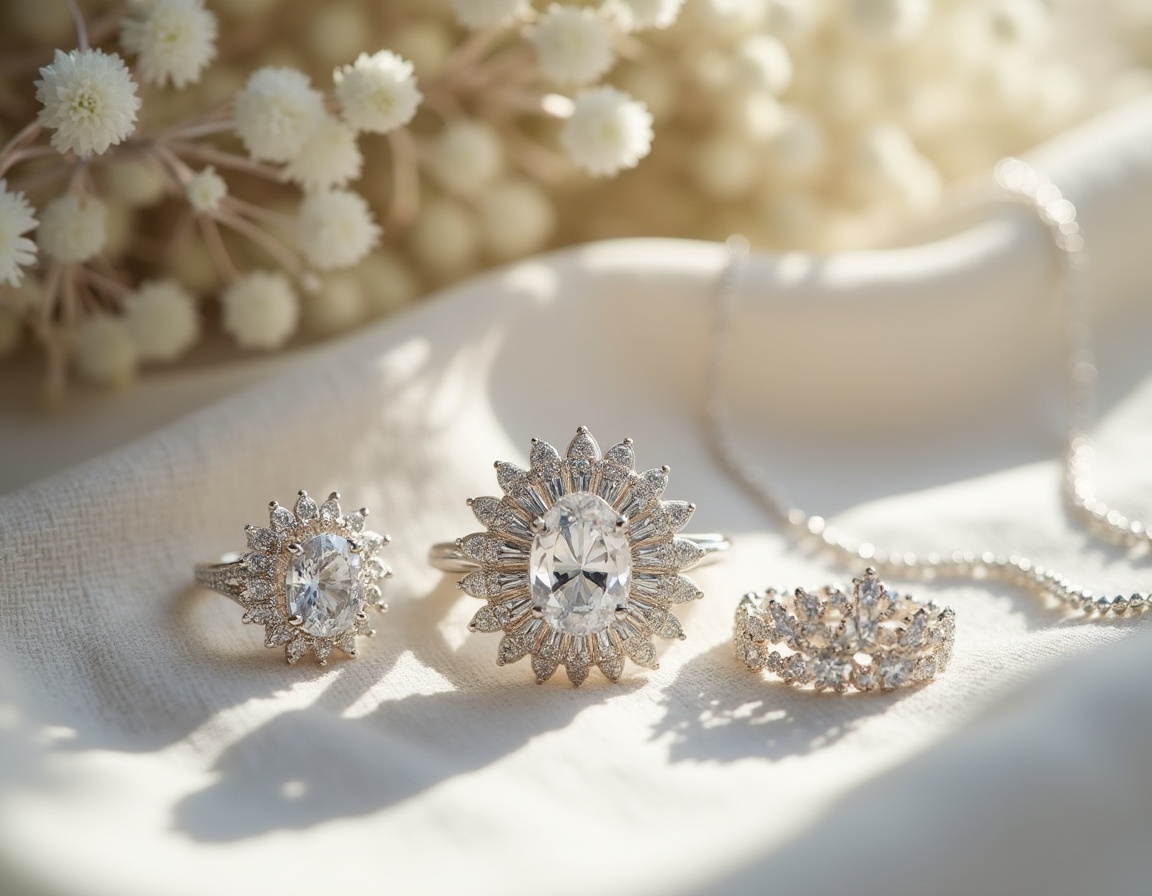Labor-Diamanten Schmuckset Labor-Diamanten Schmuckset