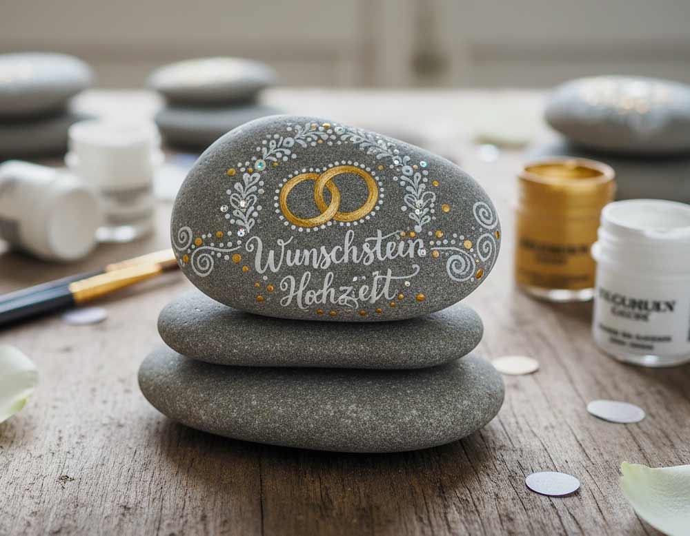 Wunschstein selbst bemalt Wunschstein selbst bemalt