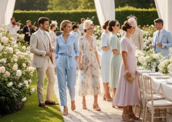 Dresscode für eine sommerlich festliche Hochzeit