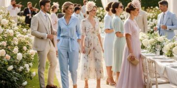 Dresscode für eine sommerlich festliche Hochzeit