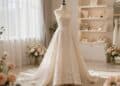 Ivory Hochzeitskleid