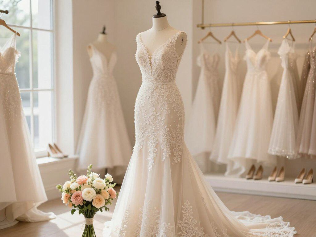 Styling und Make-up Tipps zum Ivory Hochzeitskleid