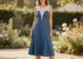 Denim Brautkleid